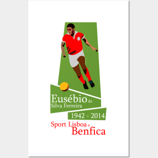 Eusébio Posters and Art